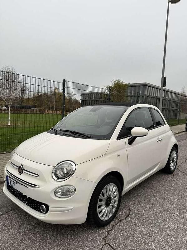Gebraucht Fiat 500 Lounge 69 PS (50 kW) 2020 Weiß Cabrio