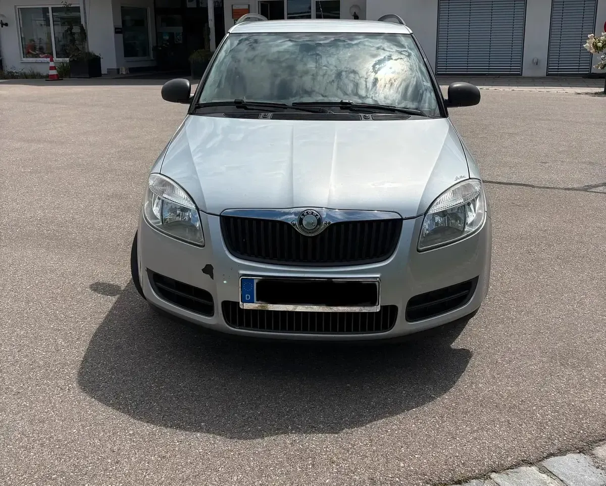 Gebraucht Skoda Fabia 86 PS (63 kW) 2009 Silber Kombi
