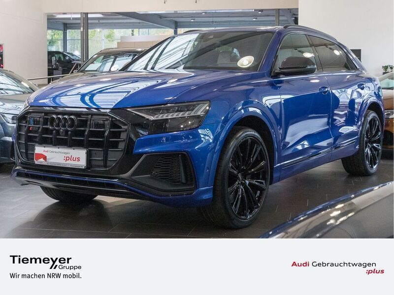 Blau Gebraucht 2023 Audi SQ8 Ambiente SUV | 86.740 € (Superpreis) - Bild 1/4