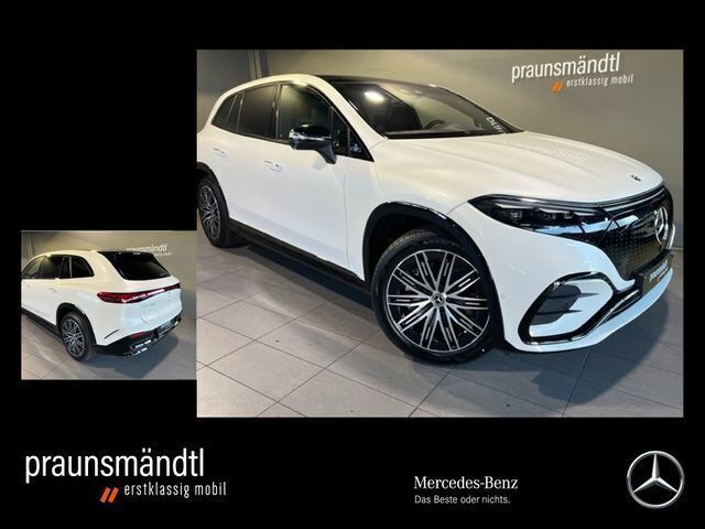 Manufaktur diamantweiß bright Gebraucht 2023 Mercedes EQS580 AMG SUV | 129.900 € (Teuer) - Bild 1/1
