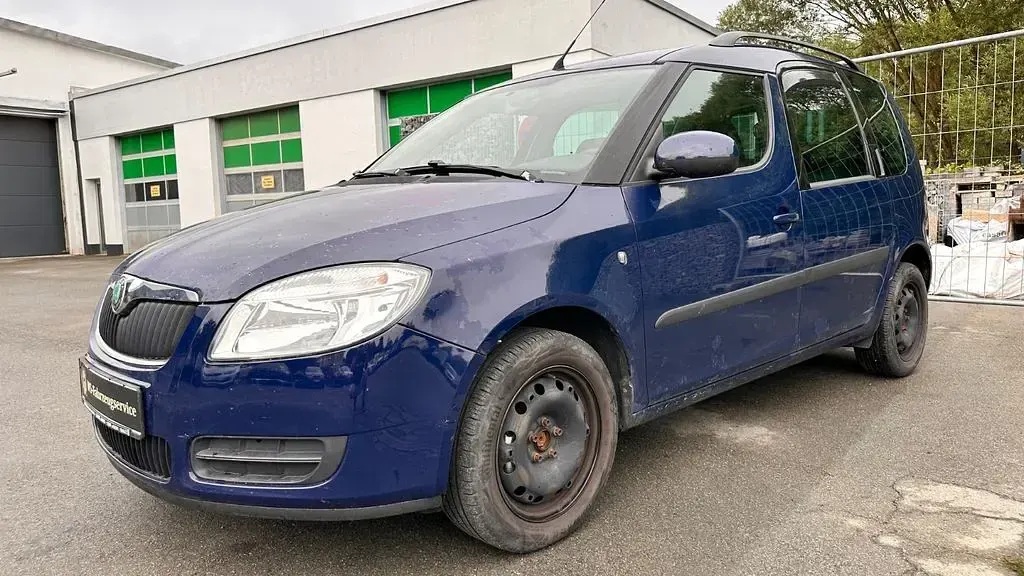Gebraucht Skoda Roomster Plus Edition 86 PS (63 kW) 2009 Blau Van / Kleinbus