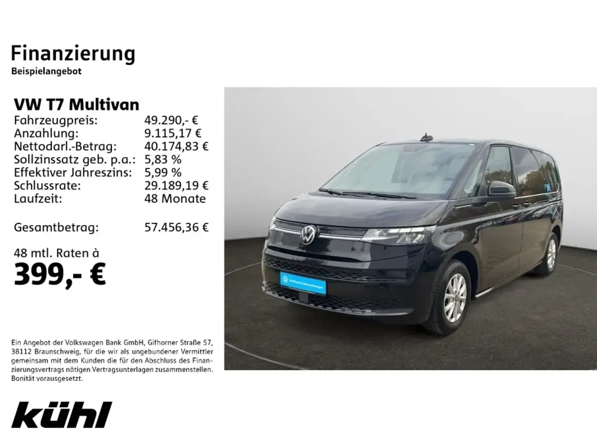 Używany VW Multivan Life 150 KM (110 kW) 2024 Minivan