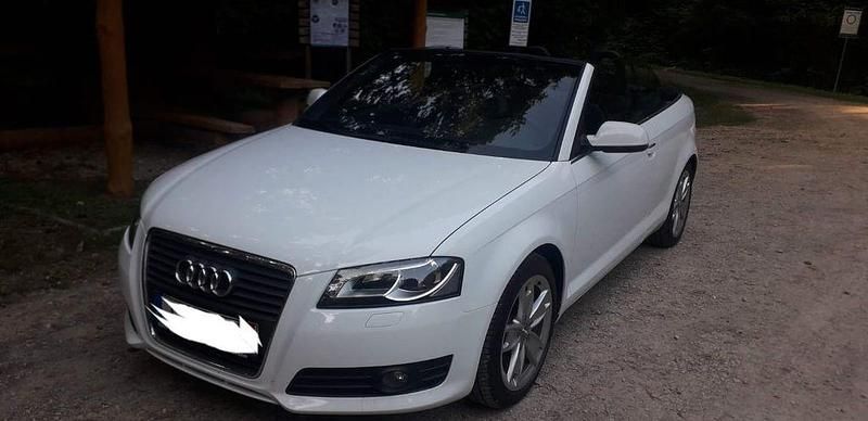 Weiß Gebraucht 2012 Audi A3 Cabriolet Cabrio | 9.700 € (Guter Preis) - Bild 1/4