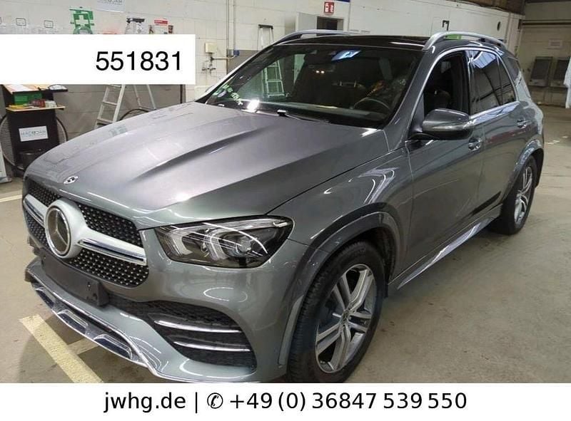 Selenitgrau (metallic) Gebraucht 2022 Mercedes GLE350 AMG SUV | 50.950 € (Superpreis) - Bild 1/4