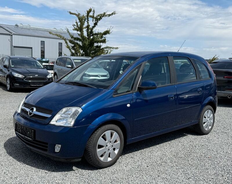 Blau Gebraucht 2003 Opel Meriva Cosmo Van / Kleinbus | 1.250 € (Guter Preis) - Bild 1/4