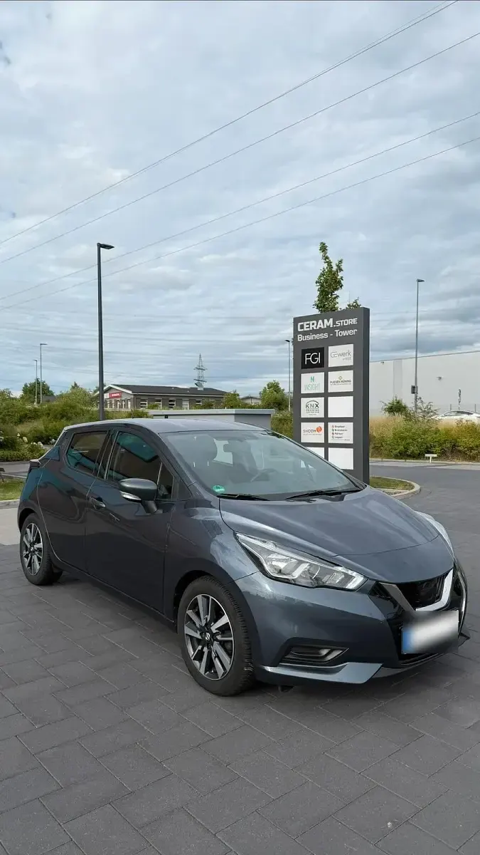 Gebraucht Nissan Micra 90 PS (66 kW) 2018 Grau Kleinwagen