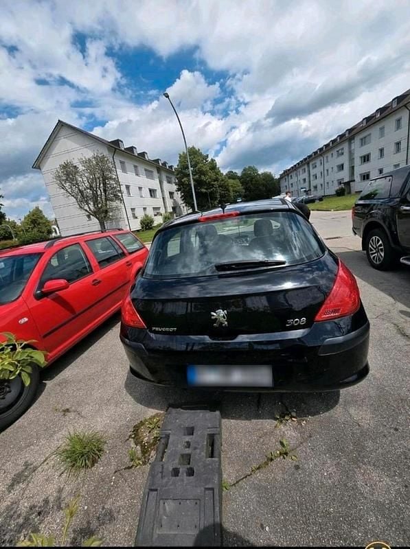 Gebraucht Peugeot 308 120 PS (88 kW) 2009 Schwarz Limousine