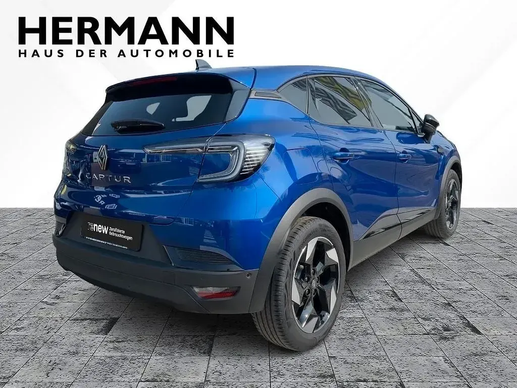 Neu Renault Captur Techno 91 PS (66 kW) 2025 Ironblau metallic (blau) SUV