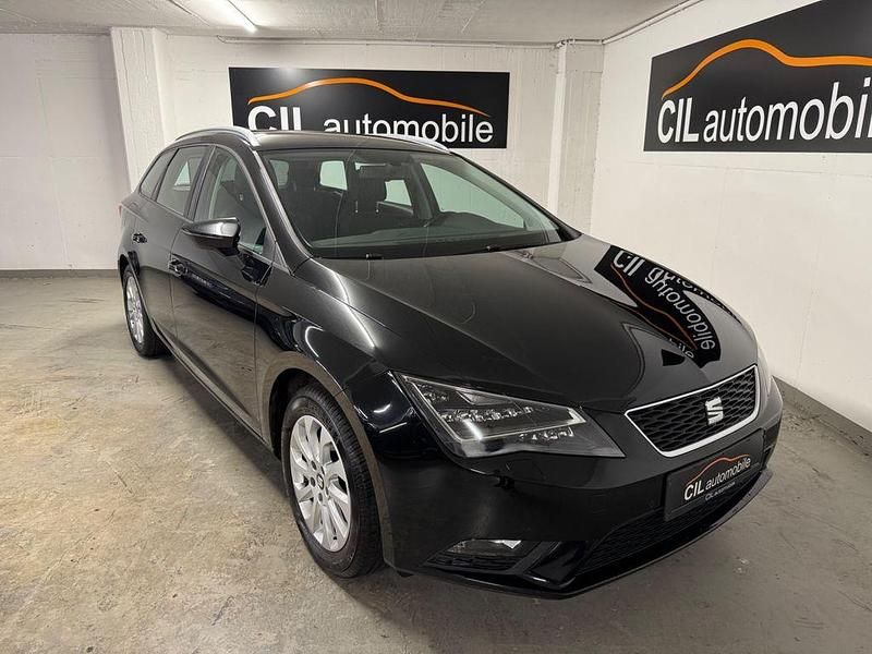 Gebraucht Seat Leon ST Style 110 PS (80 kW) 2015 Schwarz Kombi