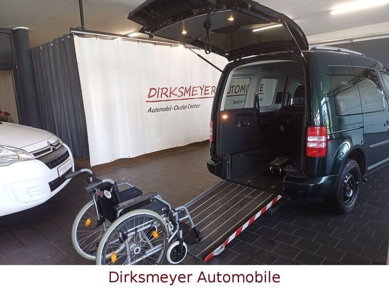 Gebraucht VW Caddy 105 PS (77 kW) 2012 Grün Van / Kleinbus