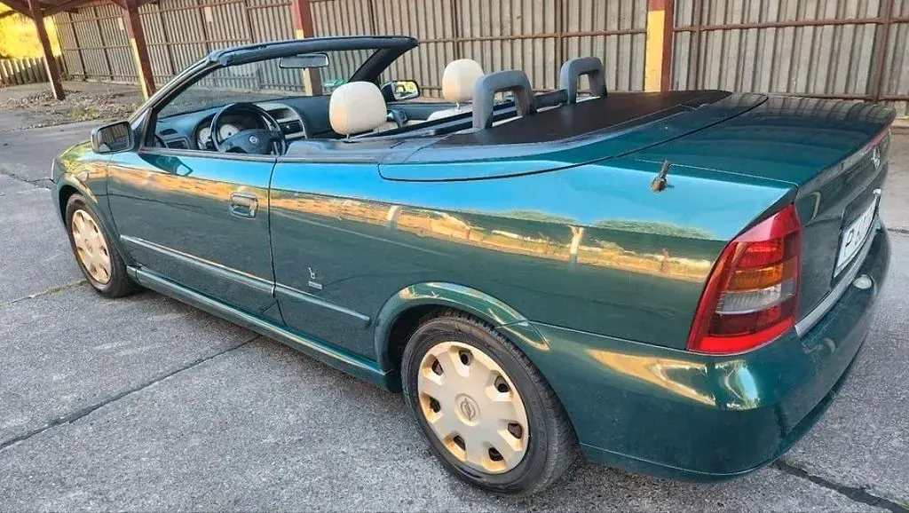 Gebraucht Opel Astra 125 PS (91 kW) 2002 Grün Cabrio