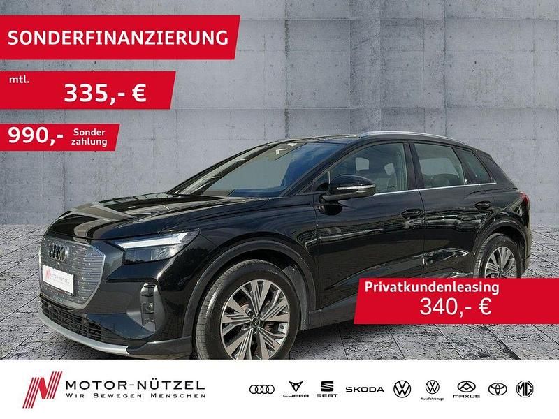 Gebraucht Audi Q4 e-tron Advanced 125 kW (170 PS) 2022 Mythosschwarz metallic SUV