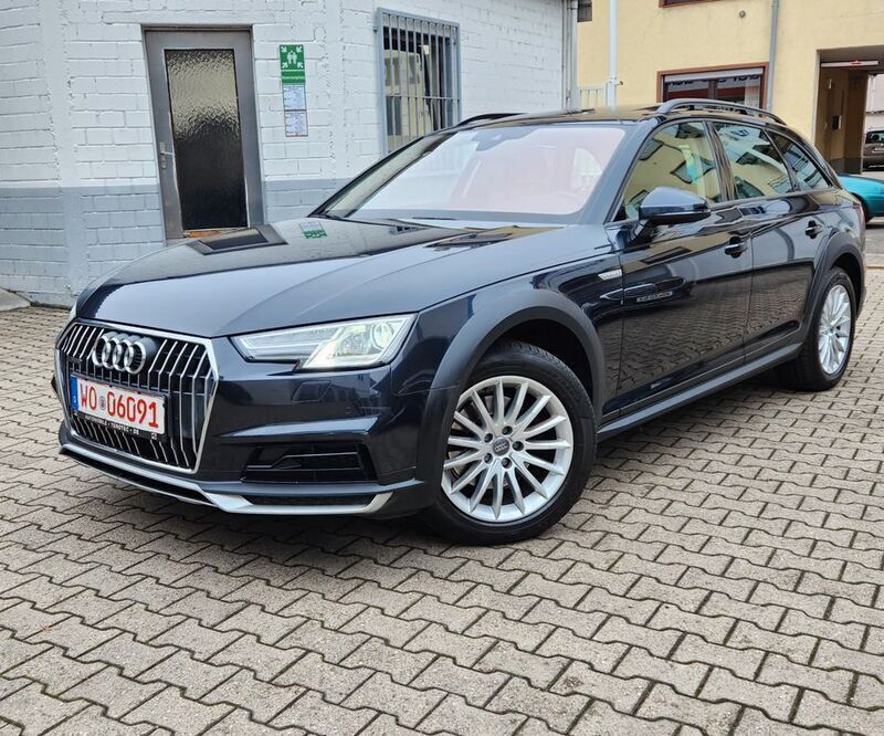 Blau Gebraucht 2017 Audi A4 Allroad Ambiente Kombi | 17.999 € (Guter Preis) - Bild 1/4