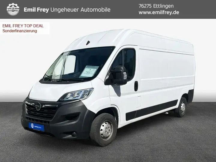 Eis weis Gebraucht 2022 Opel Movano Edition Van | 21.015 € (Superpreis) - Bild 1/3