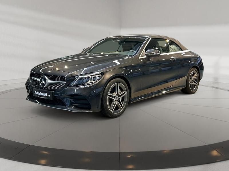Gebraucht Mercedes C200 AMG 184 PS (135 kW) 2019 Metalliclack graphitgrau Cabrio