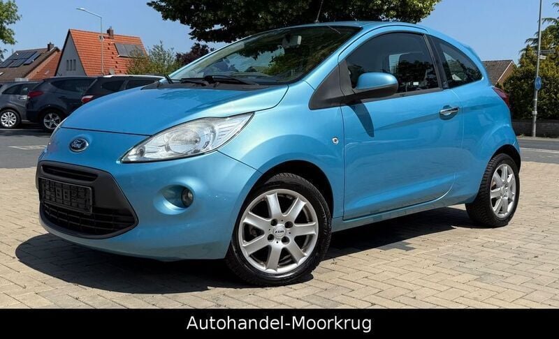 Blau Gebraucht 2009 Ford Ka Titanium Kleinwagen | 1.500 € (Superpreis) - Bild 1/4