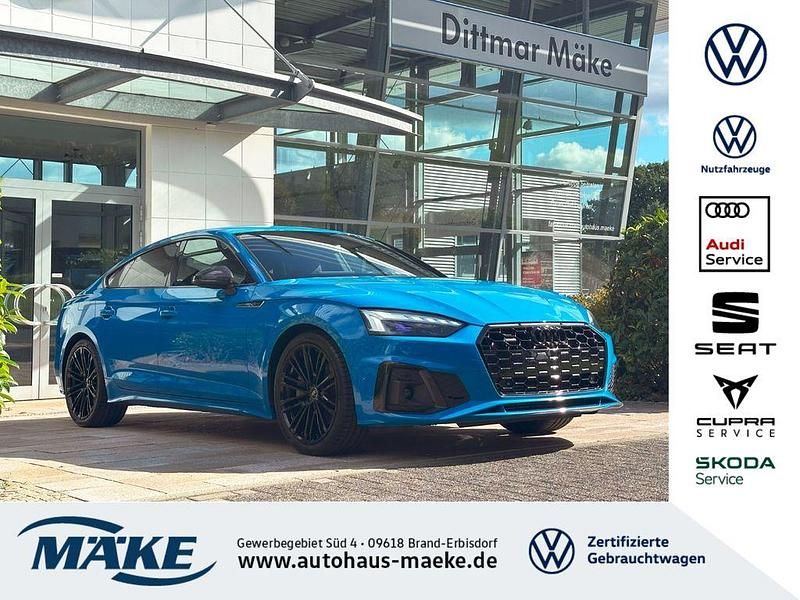 Gebraucht Audi A5 Sportback S-Line 265 PS (194 kW) 2022 Blau Kleinwagen