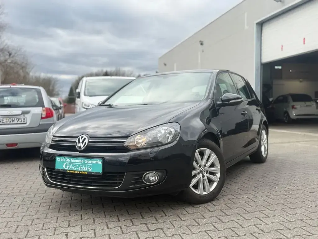 Gebraucht VW Golf VI Style 86 PS (63 kW) 2012 Schwarz Limousine