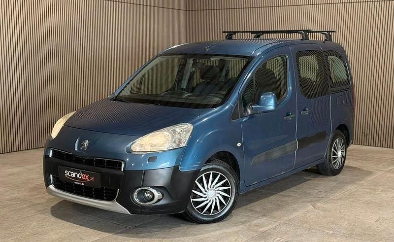 Gebraucht Peugeot Partner 92 PS (67 kW) 2012 Blau Van / Kleinbus