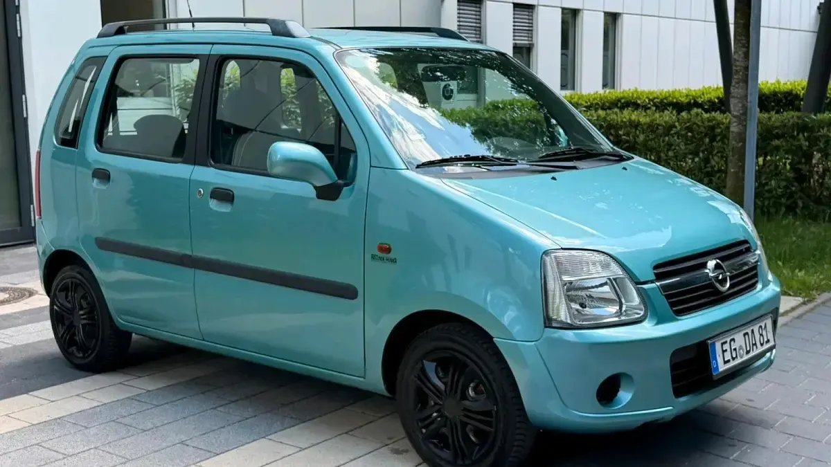 Używany Opel Agila 2003 Zielony Minivan