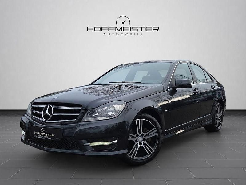 Schwarz Gebraucht 2013 Mercedes C180 Avantgarde Limousine | 8.470 € (Fairer Preis) - Bild 1/4