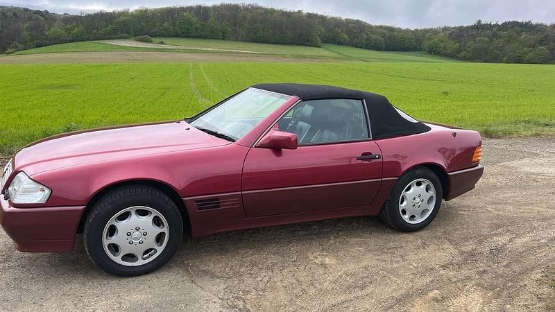 Gebraucht Mercedes SL500 326 PS (239 kW) 1993 Rot Cabrio