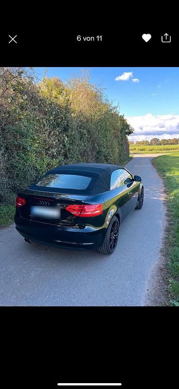 Gebraucht Audi A3 Cabriolet Comfort 160 PS (117 kW) 2010 Schwarz Cabrio