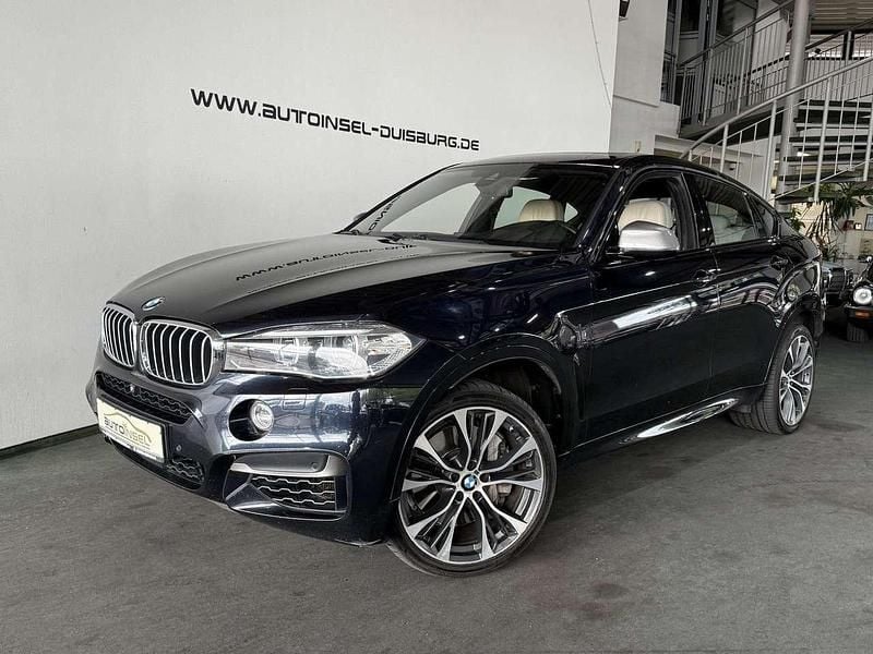 Carbonschwarz Gebraucht 2017 BMW X6 M SUV | 22.850 € - Bild 1/4