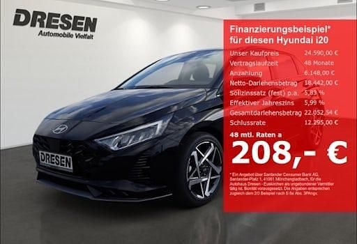 Schwarz Neu 2025 Hyundai i20 Prime Limousine | 24.790 € (Fairer Preis) - Bild 1/4