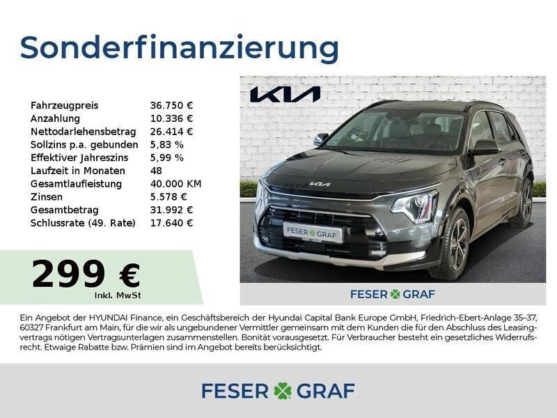 Interstellargrau Gebraucht 2025 Kia Niro Comfort SUV | 36.750 € (Guter Preis) - Bild 1/4