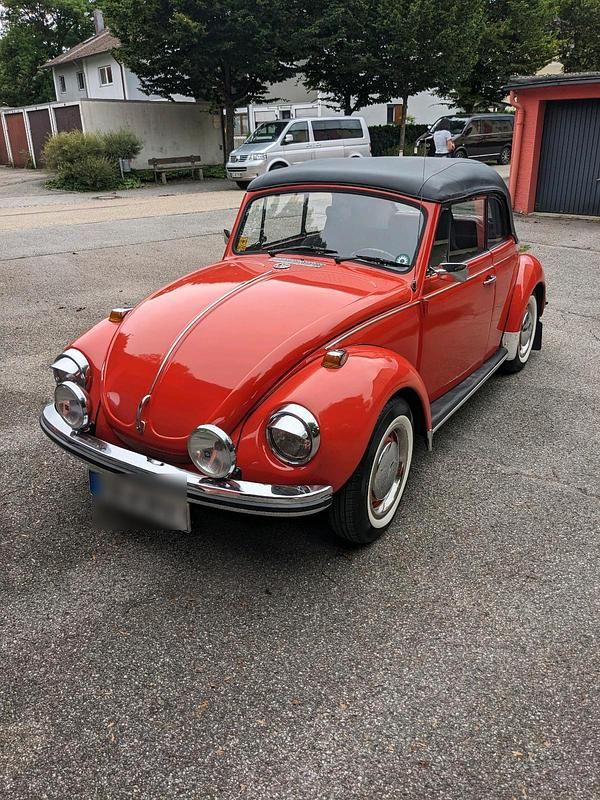 Rot Gebraucht 1971 VW Käfer Karmann Cabrio | 18.200 € - Bild 1/4