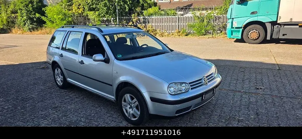 Gebraucht VW Golf IV 101 PS (74 kW) 2002 Silber Kombi