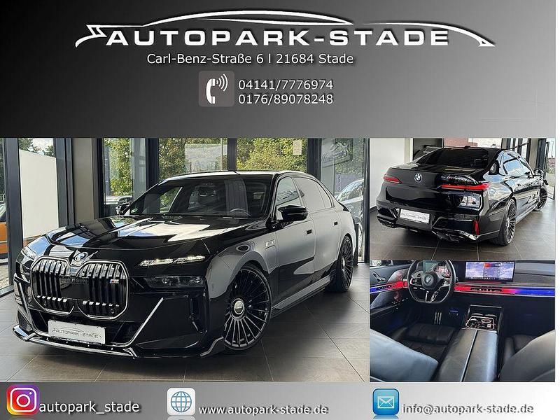 Schwarz Gebraucht 2024 BMW M760e Executive Limousine | 124.890 € (Guter Preis) - Bild 1/4