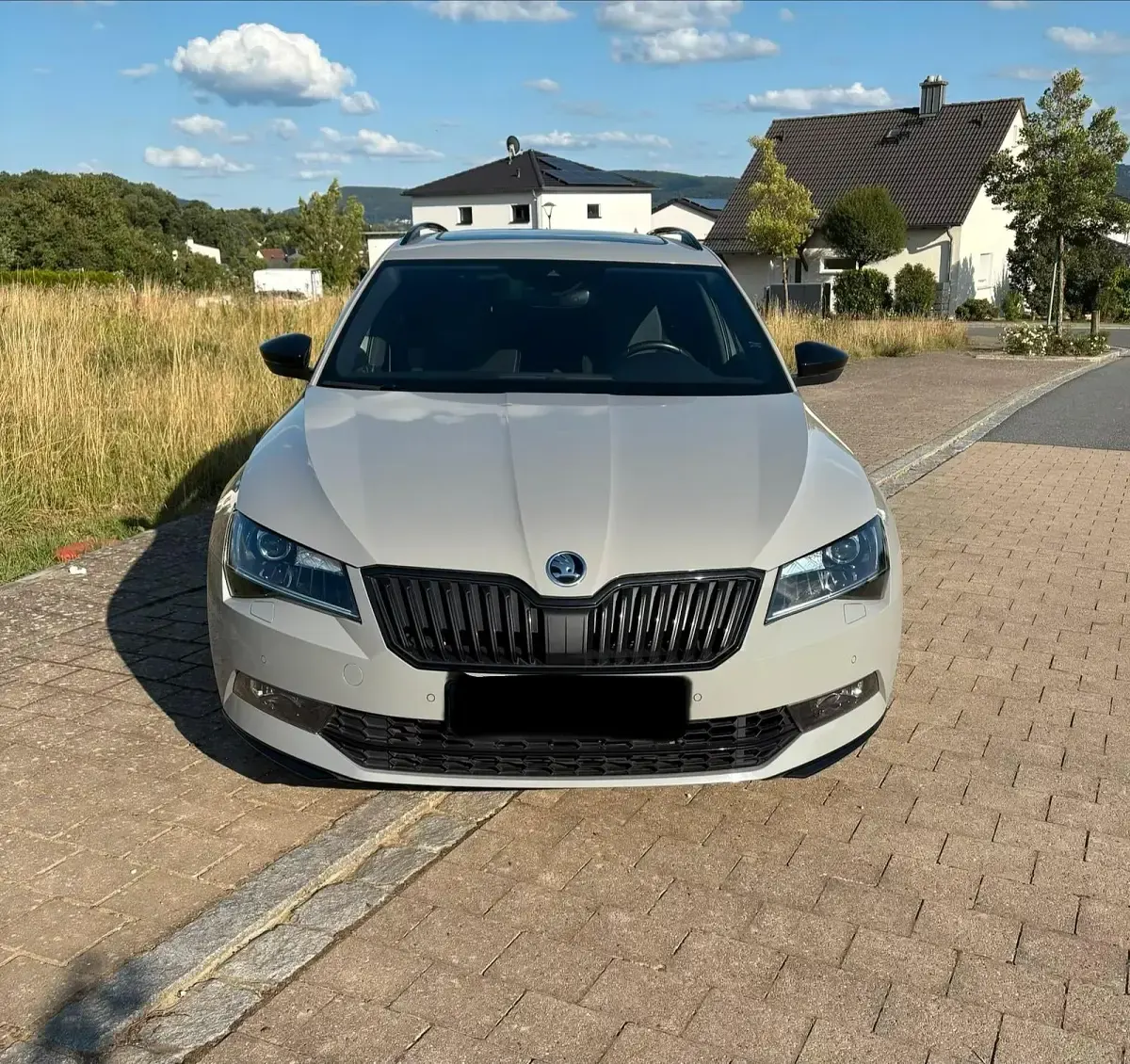 Gebraucht Skoda Superb SportLine 272 PS (200 kW) 2018 Grau Kombi