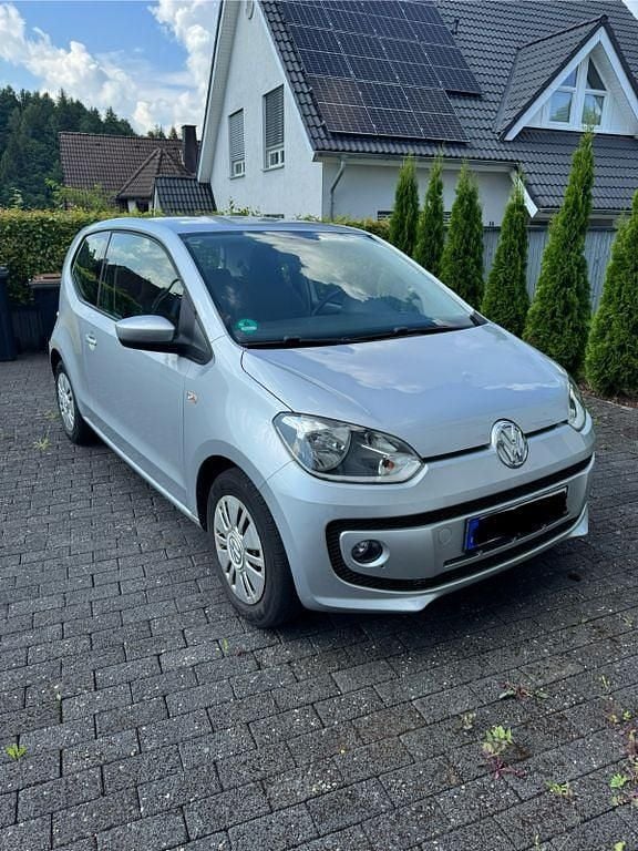 Silber Gebraucht 2014 VW up! move up! Kleinwagen | 4.399 € (Fairer Preis) - Bild 1/4