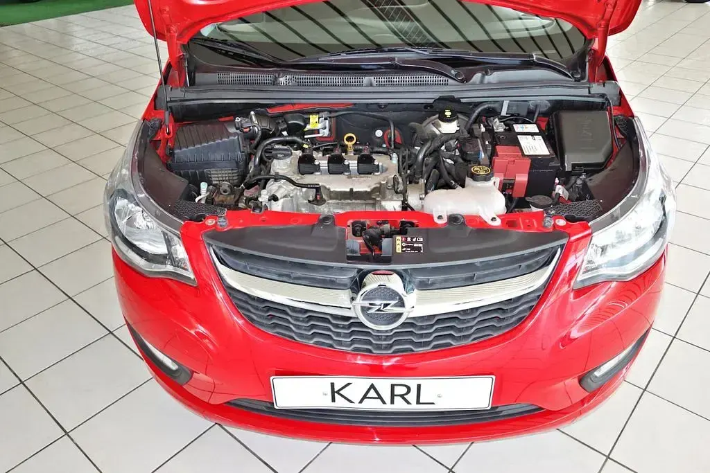 Second-hand Opel Karl Edition 75 CP (55 kW) 2016 Roșu Hatchback