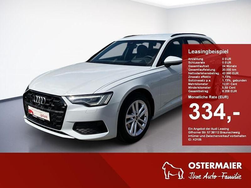 Gletscherweiß Gebraucht 2024 Audi A6 Advanced Plus Kombi | 42.790 € - Bild 1/4