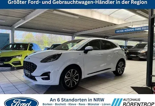 Gebraucht Ford Puma ST-Line 125 PS (91 kW) 2022 Weiß SUV