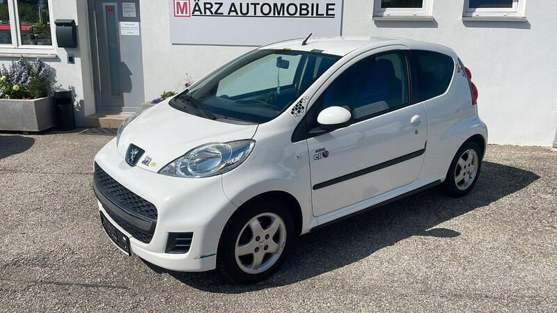 Weiß Gebraucht 2012 Peugeot 107 Kleinwagen | 2.590 € (Superpreis) - Bild 1/4