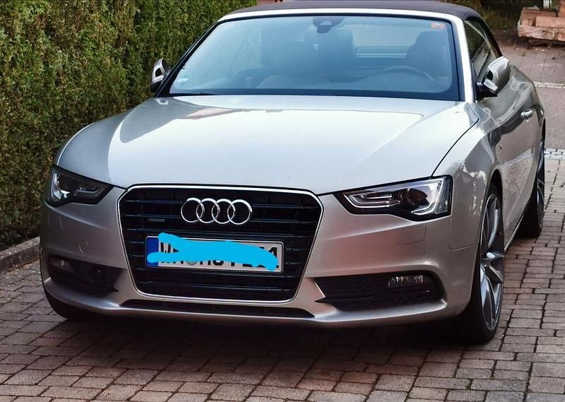 Silber Gebraucht 2015 Audi A5 Cabriolet Ambiente Cabrio | 14.850 € (Fairer Preis) - Bild 1/4