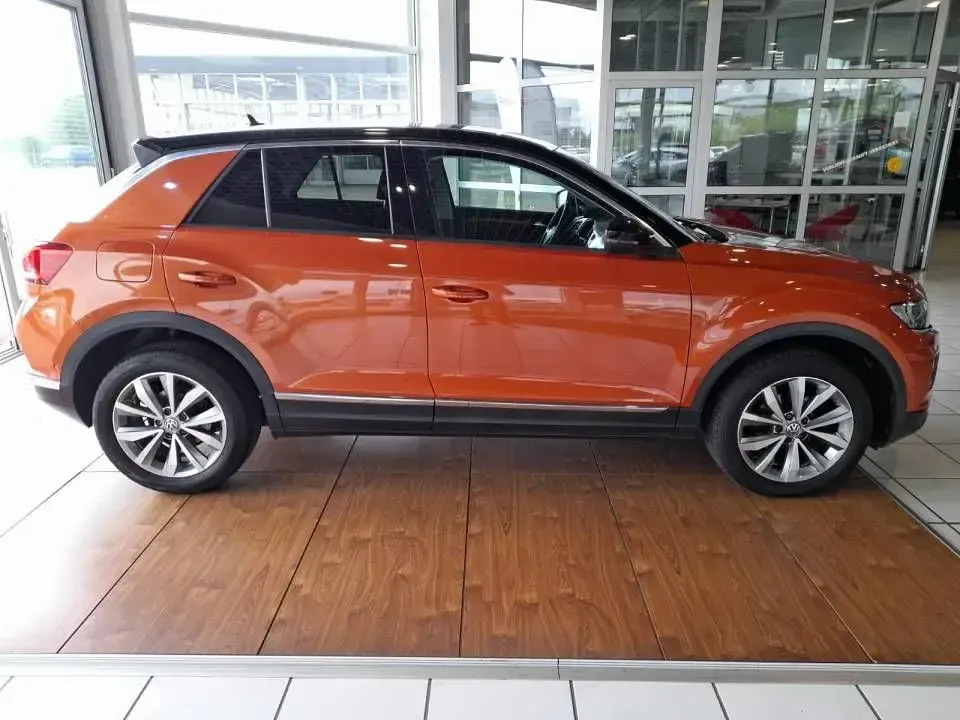 Gebraucht VW T-Roc 116 PS (85 kW) 2019 Orange SUV