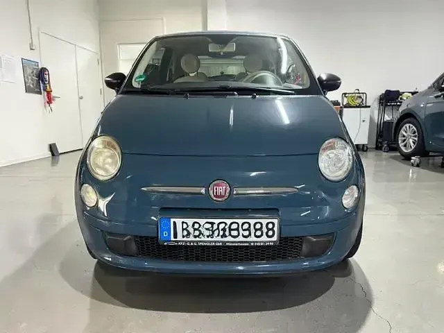 Gebraucht Fiat 500 Pop 69 PS (50 kW) 2008 Blau Kleinwagen
