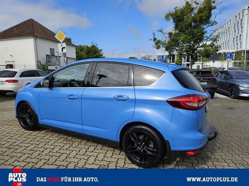 Gebraucht Ford C-MAX Titanium 125 PS (91 kW) 2017 Blau Van / Kleinbus