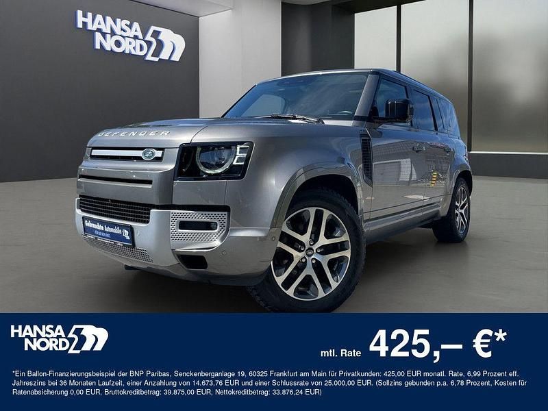 Silber Gebraucht 2022 Land Rover Defender SUV | 48.550 € (Guter Preis) - Bild 1/4