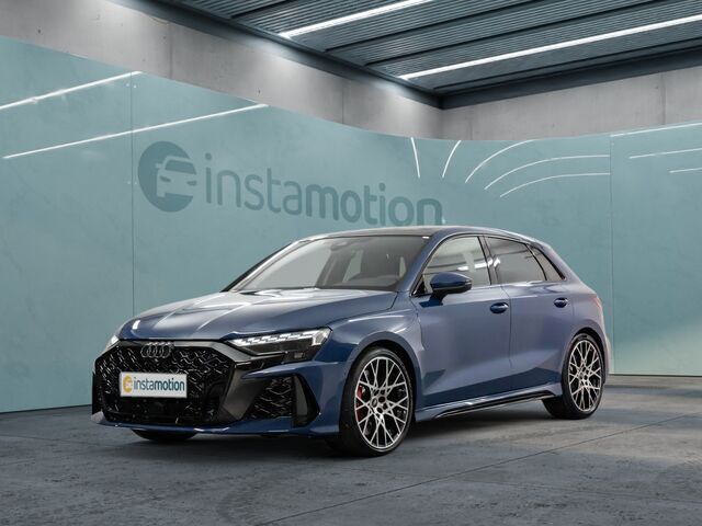 Blau Gebraucht 2024 Audi RS3 Sportback Sport Kleinwagen | 70.402 € - Bild 1/2