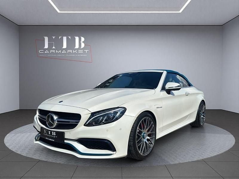 Designo magno kaschmirweiss (metallic) Gebraucht 2018 Mercedes C63S AMG AMG Cabrio | 49.990 € (Superpreis) - Bild 1/4