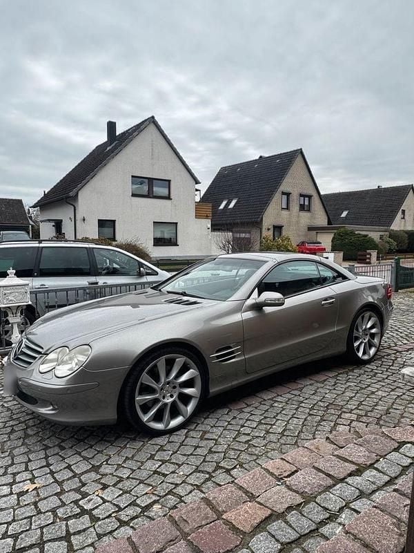 Gebraucht Mercedes SL500 306 PS (225 kW) 2004 Silber Cabrio