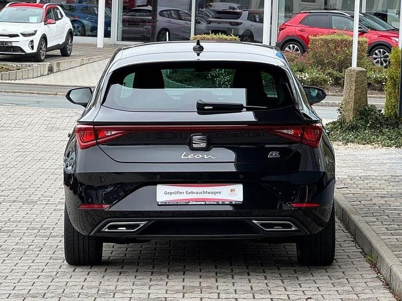 Gebraucht Seat Leon FR 204 PS (150 kW) 2021 Schwarz Limousine