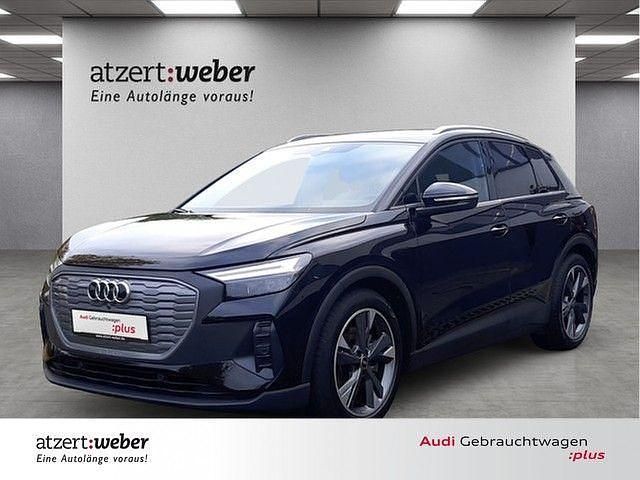 Mythosschwarz metallic Gebraucht 2022 Audi Q4 e-tron Comfort SUV | 29.790 € (Guter Preis) - Bild 1/4