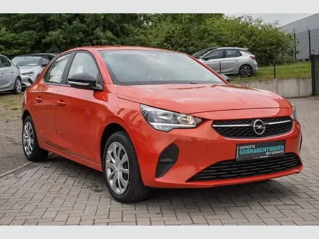 Usata Opel Corsa-e Edition 100 kW (136 CV) 2022 Arancione Utilitaria